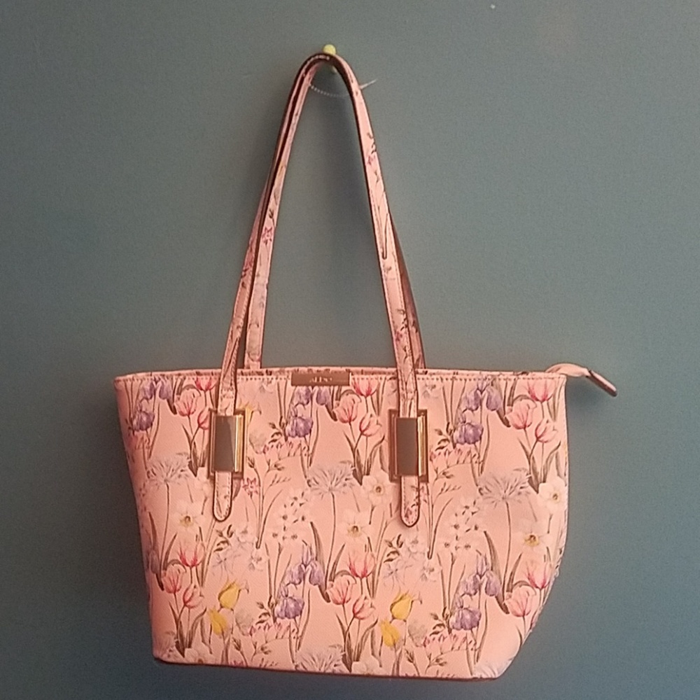 Floral pink Handbag